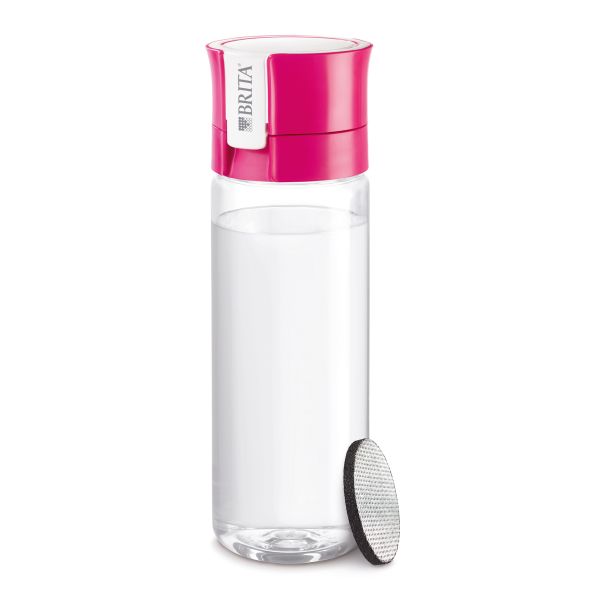 Butelka filtrująca różowa FRESHBERRY 600 ml