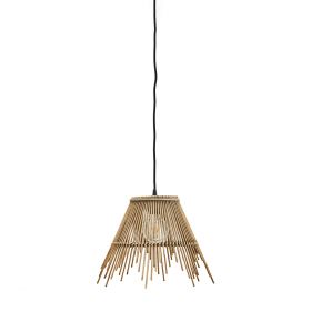 Lampa sufitowa bambusowa BOHO 35x26.5 cm