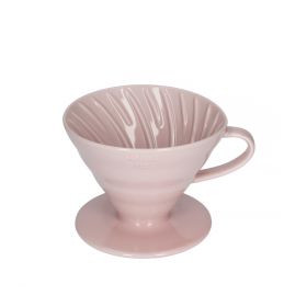 Drip ceramiczny różowy V60-02 500 ml