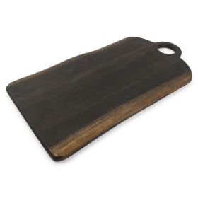 Deska do serwowania drewniana BLACK WOOD 50x25 cm