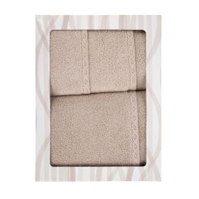 Komplet ręczników CRETA 70x140+50x100+30x50 cm