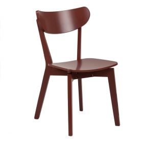 Krzesło drewniane brązowe HAVERI