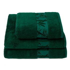 Ręcznik zielony BAMBOO TREE 100x150 cm