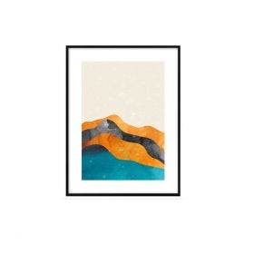 Obraz z górską abstrakcja DENVER 40.8x30.8 cm