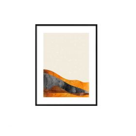 Obraz z górską abstrakcja DENVER 40.8x30.8 cm