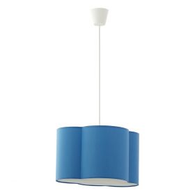 Lampa sufitowa 1-punktowa niebieska CLOUD