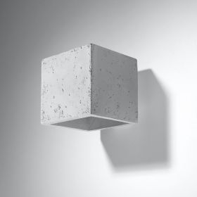 Kinkiet betonowy QUAD 12x10x10 cm