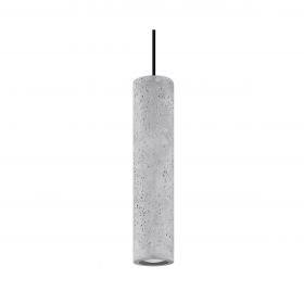 Lampa sufitowa betonowa szara LUVO