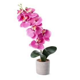 Kwiat sztuczny orchidea różowa ORCHID 49 cm