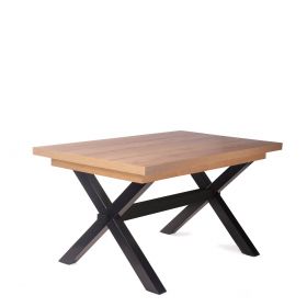 Stół rozkładany czarny + catania CROSS