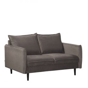 Sofa w tkaninie szara RUGG 149x86x91 cm
