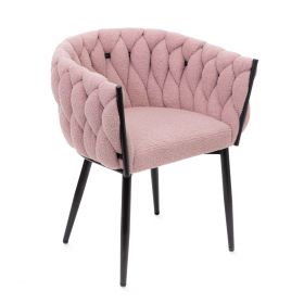 Krzesło różowe PRINSSI TEDDY