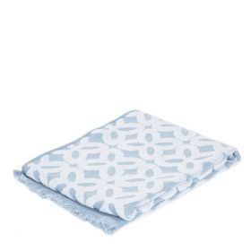 Ręcznik CLOVER niebieski 50x90cm