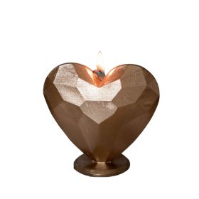 Świeca w kształcie serca karmelowa HEART 190 g