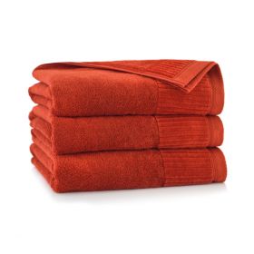 Ręcznik pomarańczowy LISBONA 70x140 cm