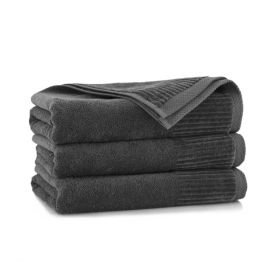 Ręcznik ciemnoszary LISBONA 50x90 cm