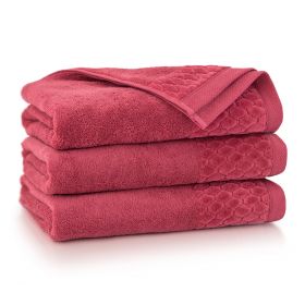 Ręcznik bordowy CARLO 30x50 cm