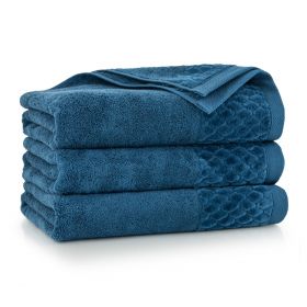 Ręcznik ciemnoniebieski CARLO 50x100 cm
