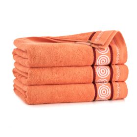 Ręcznik pomarańczowy RONDO 30x50 cm