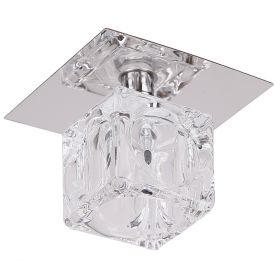 Lampa sufitowa imitacja kryształu SK 8x8x8.60 cm