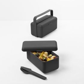 Lunchbox niski karbon BAULETTO 13x18x9 cm