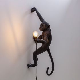 Lampa ścienna z małpką MONKEY LAMP 37x20.5x76.5 cm