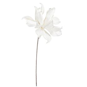 Kwiat sztuczny biały HYACINTH BRANCH 98 cm
