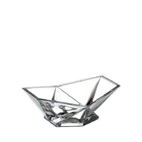 Salaterka szkło kryształowe ORIGAMI 8.6x22 cm