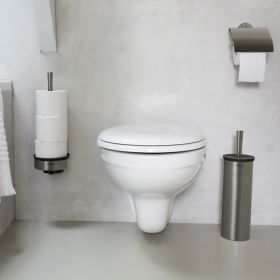 Szczotka toaletowa platynowa PROFILE 16x29x46 