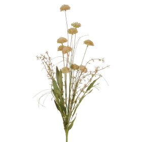 Kwiat sztuczny trawa w doniczce POM POM 53 cm