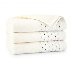 Ręcznik kremowy OSCAR 50x100 cm