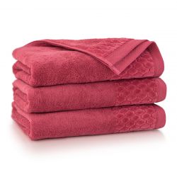 Ręcznik bordowy CARLO 70x140 cm